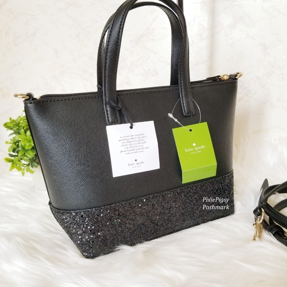 NWT Kate Spade Ina Greta Court Glitter Crossbody - Picture 4 of 8